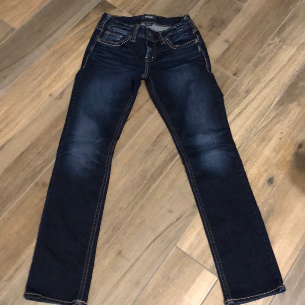 Silver jeans